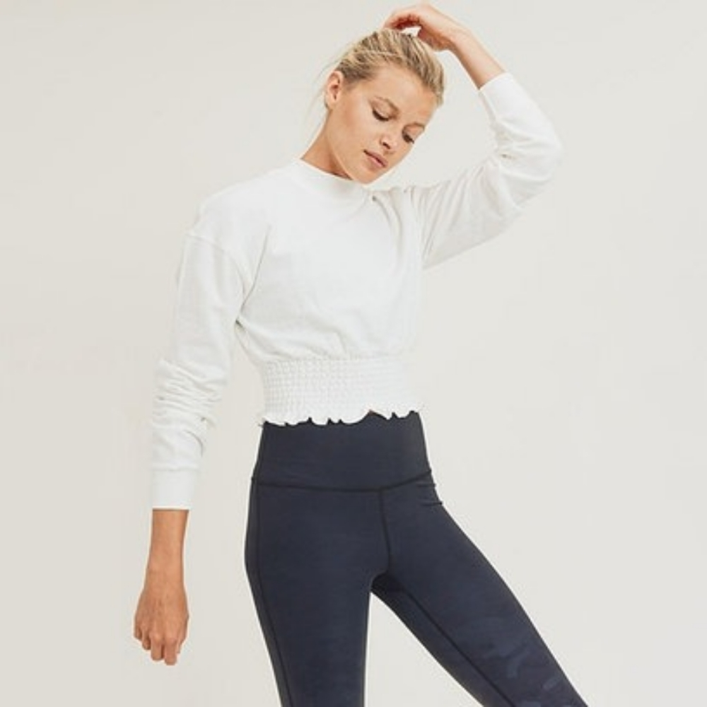 Crop Terry top